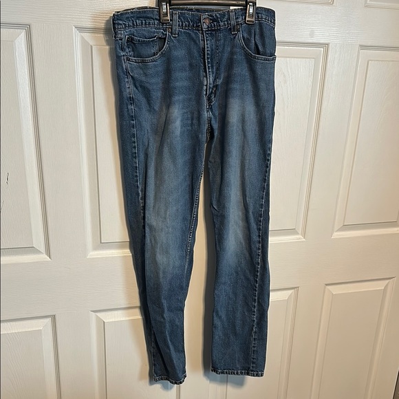 Levi's Blue Straight Jeans Classic Style - Picture 1 of 4